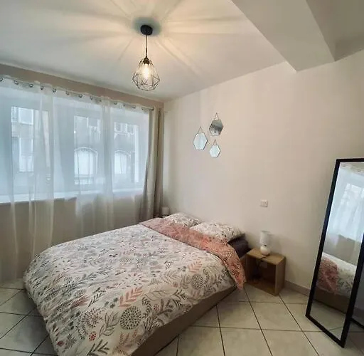 Au Centre-ville Avec Cour 아파트 랑그르